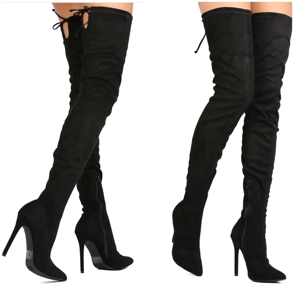 Liliana Gisele-50 Thigh High Boots